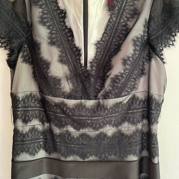 JS Collections Lace Little Black Sexy Dress - Picture 4 of 4